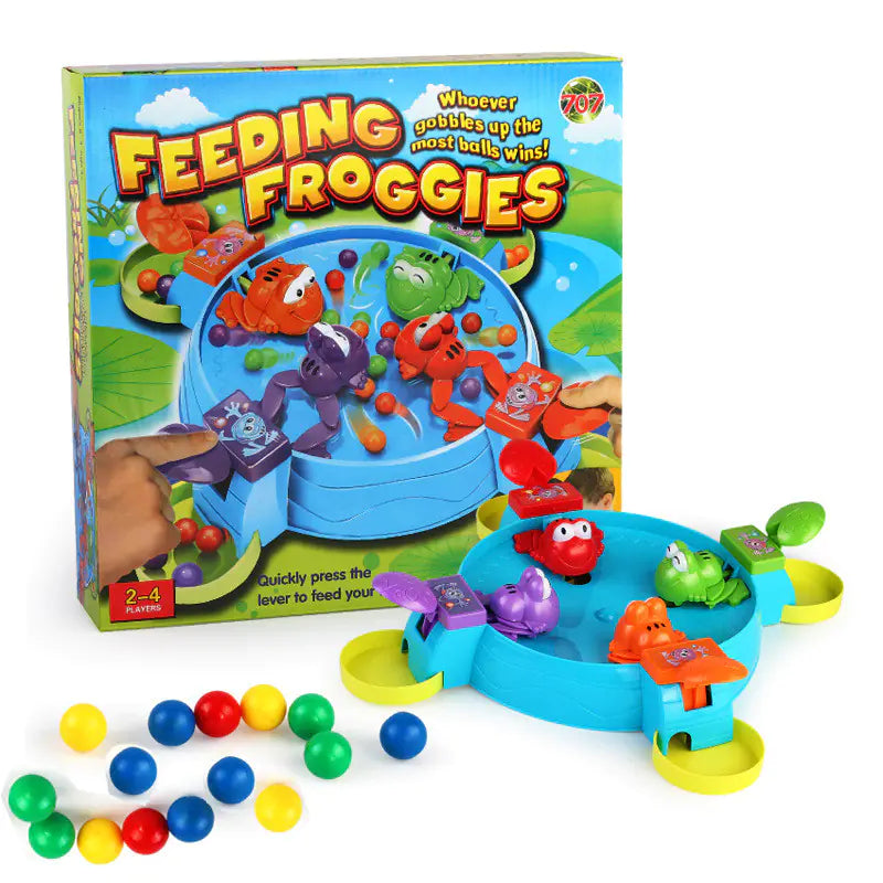 Frog Checkerboard Game Toy for Kids and Parents