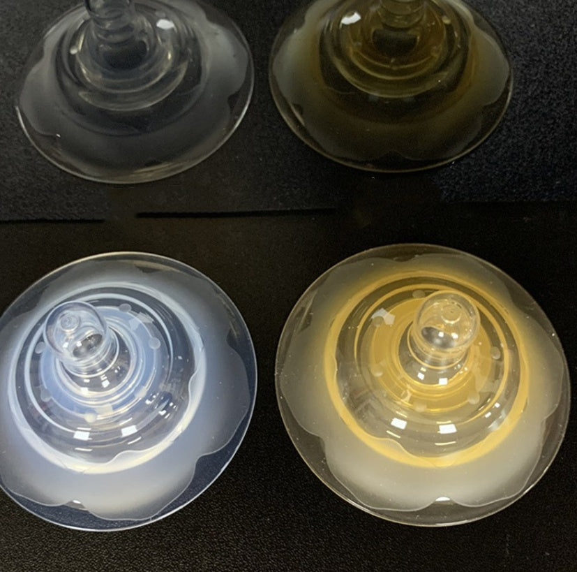 Mother And Baby Supplies Silicone Nipple Protector Transparent Nano Ten-hole Protector Breast Pad Breast Nipple Protector