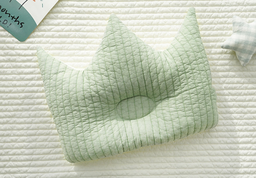Infant Cotton Breathable Shaping Pillow Anti-deviation Head Baby Correction Shaping Pillow