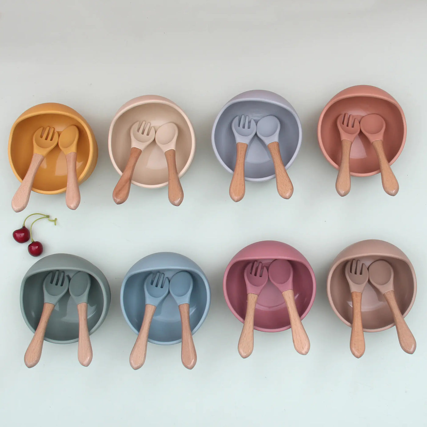 Infant Silicone Suction Tableware for Children