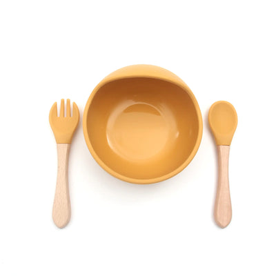 Infant Silicone Suction Tableware for Children