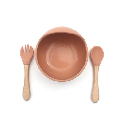 Infant Silicone Suction Tableware for Children