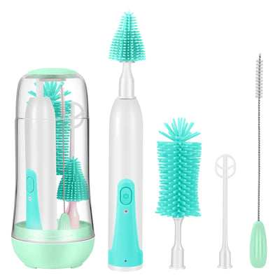 Electric baby bottle brush (Light Green)