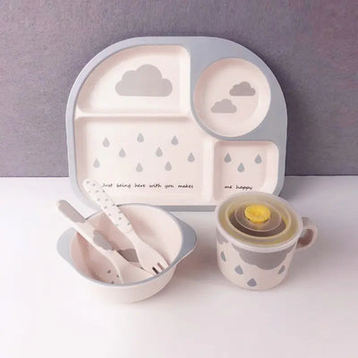 Bamboo Fiber Tableware for Children