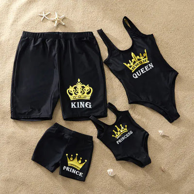 Family Swimwear Set for Parents and Kids, Summer Style